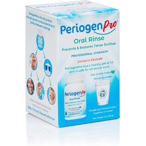 PeriogenPro Oral Rinse, Prevents & Reduces Tartar Buildup, Professional Strength, Hint of Mint Flavor, 3 oz