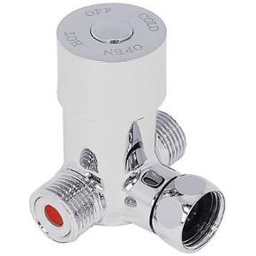 Cascada Faucets Temperature Mixing Valve for Touchless Sensor Faucet, Polished Chrome