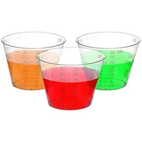 Oakridge One Ounce Plastic Medicine Cups (Pack of 100)