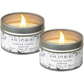هدايا الشموع المعطرة بالحمضيات من صن شاين للنساء (عبوة من قطعتين) - 2 أونصة - شمعة تدوم طويلاً لمدة 15 ساعة in Kuwait