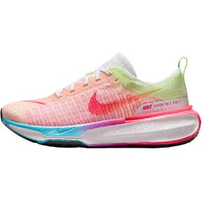 Nike Invincible 3 Women's Road Running Shoes (FZ3969-705, Barely Volt/White/Pink Foam/Hyper Pink)