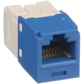 Panduit Mini-Com TX6 Plus Giga-Channel Cat6 Jack, Blue, Pack of 24 CJ688TGBU-24