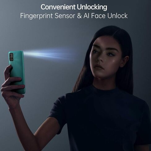 UMIDIGI A9 Cell Phone, 64GB Fully Unlocked Smartphone, 5150mAh Battery Android Phone with 6.53" HD+ Full Screen and 13MP AI Triple Camera. in Saudi Arabia