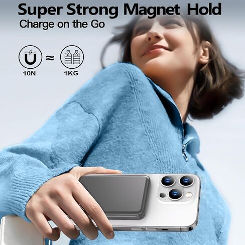 kurdene ME08 Power Charger 5000mAh Battery Pack Portable Power Bank for iPhone, Android-Grass Green in Saudi Arabia