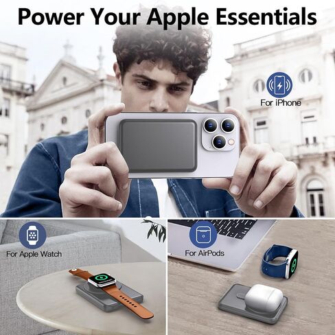 kurdene ME08 Power Charger 5000mAh Battery Pack Portable Power Bank for iPhone, Android-Grass Green in Saudi Arabia
