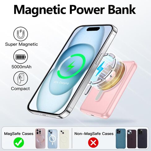 kurdene ME08 Power Charger 5000mAh Battery Pack Portable Power Bank for iPhone, Android-Grass Green in Saudi Arabia