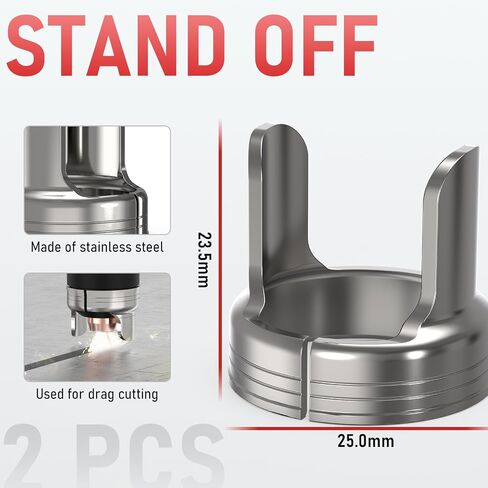 YESWELDER 24pcs Plasma Cutting Torch Consumables Sets Tip Electrode of IPT40, Suitable for YESWELDER CUT-55DS Pro/CUT-65DS Plasma Cutter in Saudi Arabia