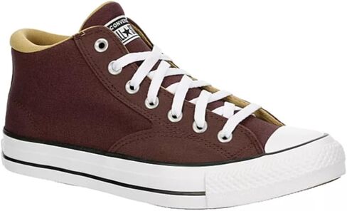 Converse Unisex Chuck Taylor All Star Malden Street Mid High Canvas Sneaker - Lace up Closure Style - Ancestral Blue/White/Black 13 in Saudi Arabia