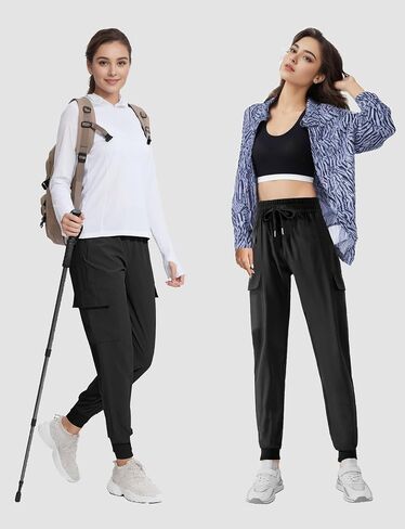 Buauty Lightweight Hiking Pants Women,Quick Dry Joggers Cargo Pants in Saudi Arabia