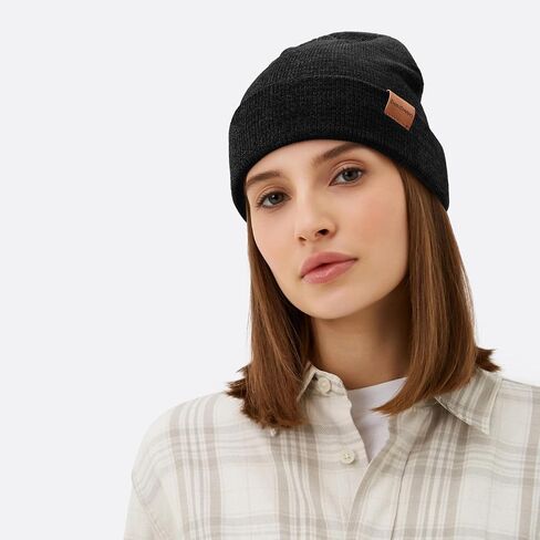 Winter Beanie Hat for Men: Warm Knit Beanie Unisex Skull Cap Men Women Cuffed Hat for Cold Weather in Saudi Arabia