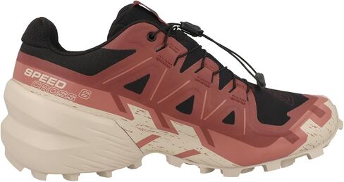Salomon Womens Speedcross 6 Hiking Shoes, Tahitian Tide/Carbon/Tea, 6.5M in Saudi Arabia
