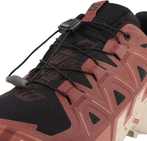 Salomon Womens Speedcross 6 Hiking Shoes, Tahitian Tide/Carbon/Tea, 6.5M in Saudi Arabia