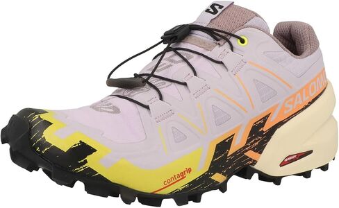 Salomon Womens Speedcross 6 Hiking Shoes, Tahitian Tide/Carbon/Tea, 6.5M in Saudi Arabia