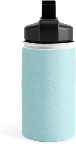 Deny Designs Water Bottle, Straw Lid 18 oz, Doodle By Meg Doing My Best in Saudi Arabia