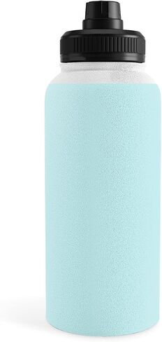 Deny Designs Water Bottle, Straw Lid 18 oz, Doodle By Meg Doing My Best in Saudi Arabia