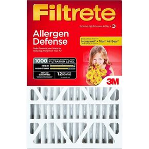 3M NADP01-4IN-4 Ultra Allergen Filter, 16" x 25" x 4"