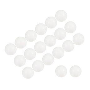 25pcs Precision Balls - [8mm] PA Nylon for Bearings Valves Use, Solid