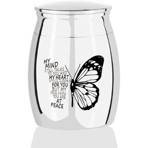 جرة تذكار صغيرة للرماد البشري، جرة حرق صغيرة للرماد، جرة صغيرة للرماد البشري، جرة صغيرة من الفولاذ المقاوم للصدأ، حامل رماد صغير، جرة رماد صغيرة للعمة، العم، صديق العائلة in Kuwait