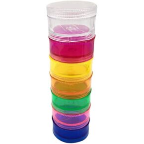 1 Set Weekly Pillbox Pill Box Pill Organizer Medicine Storage Case Travel Pill Weekly Organizer Sealed Pill Case Mini Pillbox Dispenser Storage Box to Rotate
