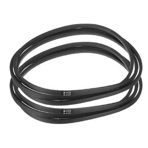 uxcell 2pcs A18 or 4L200 Classic Wrapped Rubber V-Belt, 18"(457mm) Inside Circumference, A Profile V Belt