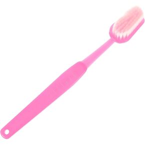 ibasenice Giant Toothbrush Prop Huge Toothbrush Large Toothbrush Big Brush Prop Oversized Toys for Costume Take Picture Party Favor - Pink
