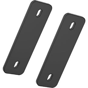 Barn Door Lock – Small 90/180 Degree Flip Sliding Door Latch Heavy Duty Bar Gate Latches Safety Slide Door Lock Spacer for Bathroom, Garden, Bedroom, Cabinet (2, Spacer)