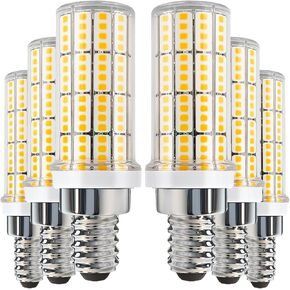 Led Light Bulb 6pcs 200w Equivalent 2500 Lumen 5000k Cool Daylight White 20w Super Bright Led Bulb E26/E27 Base Waterproof Led Corn Light Bulb for Home Garage Warehouse Indoor Outdoor Led Corn Bulbs