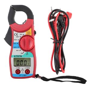 Joyzan Digital Clamp Meter, Amp Voltage Multimeter Auto Ranging AC DC Measures Current Tester Continuity Temperature Capacitance Resistance Diodes Non Contact Detection Alligator Clips Electrican