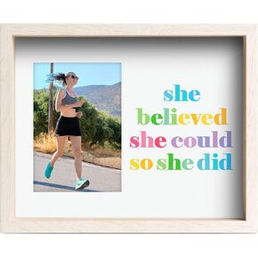 Gone For a Run Premier Running Photo Frame | A Mile is Always Better with a Friend