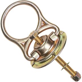 Frontline STM585K MEGA Swivel 360° 5k Steel Anchor | Reusable Anchor + Replacement Bolt | Swivel D Ring with 360 Degrees Adjustability | OSHA & ANSI Compliant