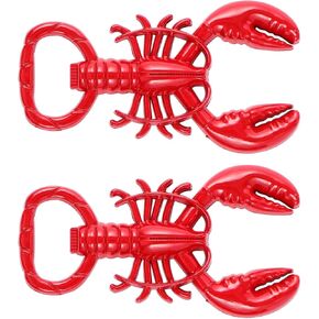 Hemoton 2pcs Keychain Beer Bottle Opener Lobster Bottle Opener Beer Cap Opener Wine Opener Beverage Opener Party Favor for Summer Party Beer Enthusiast