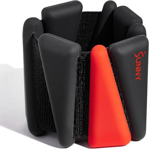 Sunny Health & Fitness Walking Arm Weight Bands – Set of 2 – Adjustable Silicone Ankle Weights, Flexible Strap, Small Wrist Weights for Walking, Yoga, Pilates, and More in Saudi Arabia