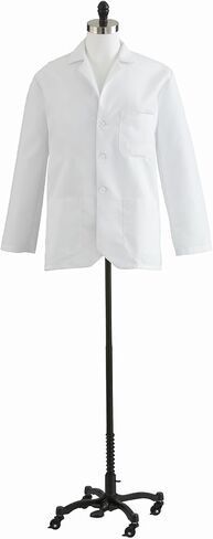 Medline Men's Poplin Consultation Lab Coat, White, Size 42, 1 Count in Saudi Arabia