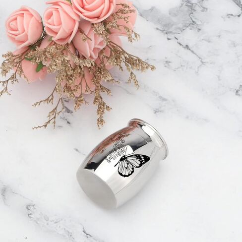 جرة تذكار صغيرة للرماد البشري، جرة حرق صغيرة للرماد، جرة صغيرة للرماد البشري، جرة صغيرة من الفولاذ المقاوم للصدأ، حامل رماد صغير، جرة رماد صغيرة للعمة، العم، صديق العائلة in Kuwait