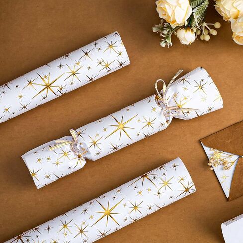 Garbendy Mini Wrapping Paper Roll Embossing 3D Emerald Green with Gold Foil Star Design for Christmas, Birthday, Wedding, Baby Shower, Bridal Shower, Party-17inch x 32.8ft in Saudi Arabia