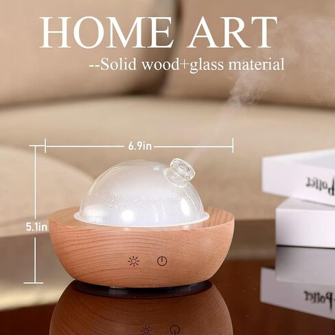 Essential Oil Diffuser 2023 Glass Dome in Saudi Arabia