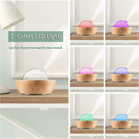 Essential Oil Diffuser 2023 Glass Dome in Saudi Arabia