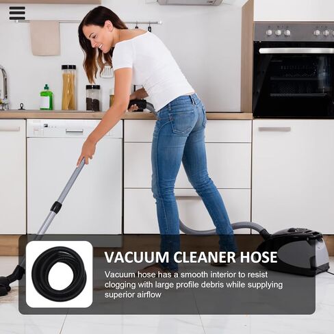 خرطوم مكنسة كهربائية VILLCASE، خرطوم أداة كهربائية طويل لجمع الغبار بطول 10.5 قدم، جزء بديل لخرطوم المكنسة الكهربائية المرن لأنواع متعددة من الأدوات الكهربائية والمكانس الكهربائية في متجر العمل in Saudi Arabia