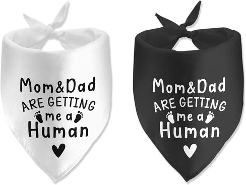2 Pack It's a Boy It's a Girl Gender Reveal Baby Announcement Dog Bandana for Dogs Pet Accessories for Dog Lovers Pregnancy Reveal Ideas in Saudi Arabia