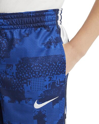 شورت Nike للأطفال الكبار (للأولاد) Dri-FIT Elite Super لكرة السلة (MD (10-12 طفل كبير)، Game Royal/Blue Void/White) in Saudi Arabia