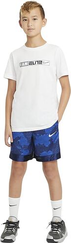 شورت Nike للأطفال الكبار (للأولاد) Dri-FIT Elite Super لكرة السلة (MD (10-12 طفل كبير)، Game Royal/Blue Void/White) in Saudi Arabia