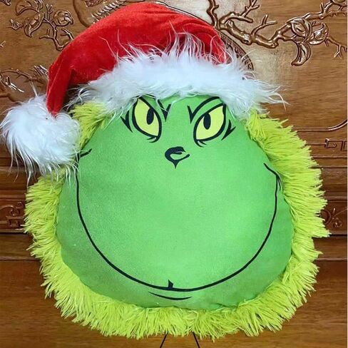 Elf Body with Furry Green Head/Arm/Legs for Christmas Tree Decorations and Ornaments in Saudi Arabia