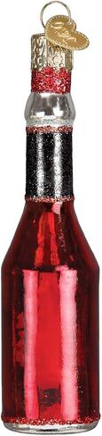 Old World Christmas Various Foods Glass Blown Ornaments for Christmas Tree Soy Sauce in Saudi Arabia