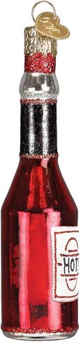 Old World Christmas Various Foods Glass Blown Ornaments for Christmas Tree Soy Sauce in Saudi Arabia