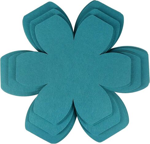 BYKITCHEN Pot and Pan Protectors, Set of 12 and 3 Different Sizes, Larger & Thicker Felt Pan Protector Pads, Cyan Pot Separators Protectors for Stacking and Protecting Your Cookware in Saudi Arabia