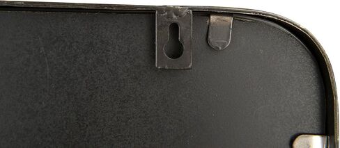 Creative Co-Op Rectangle Accent Black Metal Frame & Shelf Reflective Mirrors in Saudi Arabia