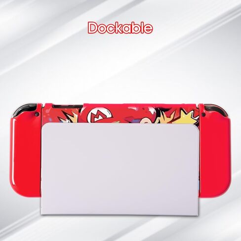 PERFECTSIGHT مصممة لجهاز نينتندو سويتش، حافظة واقية من مادة TPU للفتيات والأولاد والأطفال، حافظة قابلة للإرساء على شكل قذيفة كاواي متوافقة مع غطاء نينتندو سويتش مع قطعتين من أغطية قبضة الإبهام (لحن) in Kuwait