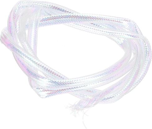 PATIKIL Fly Tying Material, Pearlescent Braid Tube Round Holographic Tinsel Tubing for Making Fishing Lure Fly Flies in Saudi Arabia