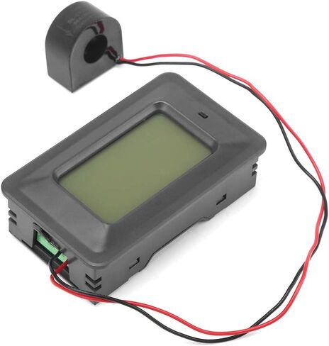DC Voltage Meter 6 in 1 Digital LCD Display Digital Current Voltage Power Energy Meter 100A Amperage Ammeter Voltmeter Multimeter Power Energy Monitor Panel with Mutual Inductor in Saudi Arabia