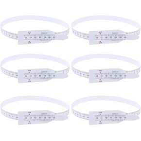 Flexible Measuring Tape head circumference measuring ruler professional plastic head circumference tape 56cm for , babies, , pediatrics （ white 56cm ） Body Set